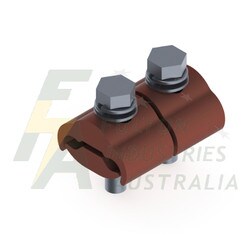 DCTO311 Double bolt PG clamp copper 10-70 sq mm